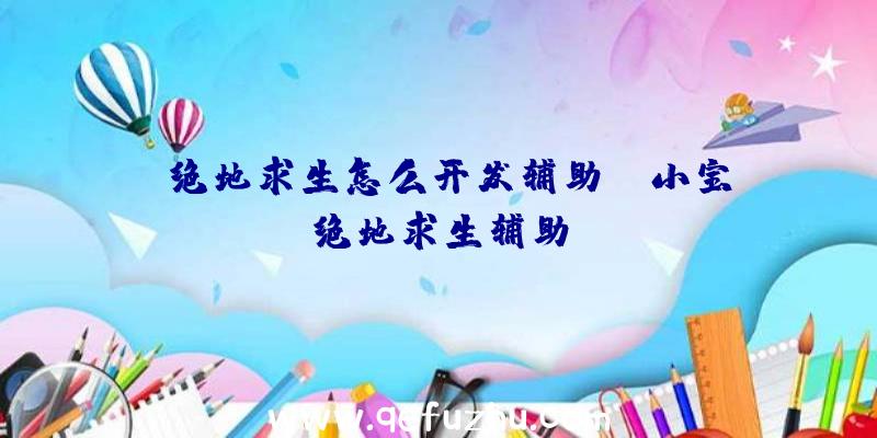 「绝地求生怎么开发辅助」|小宝绝地求生辅助